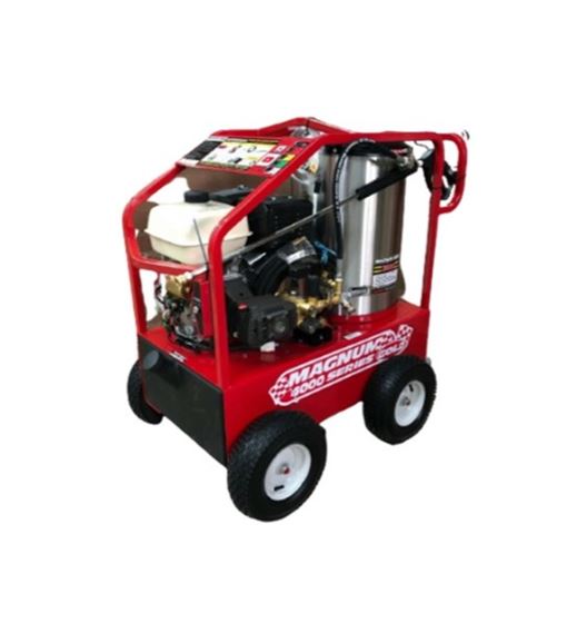 Portable Hot Pressure Washer Electric Powered & Fuel Oil Heated