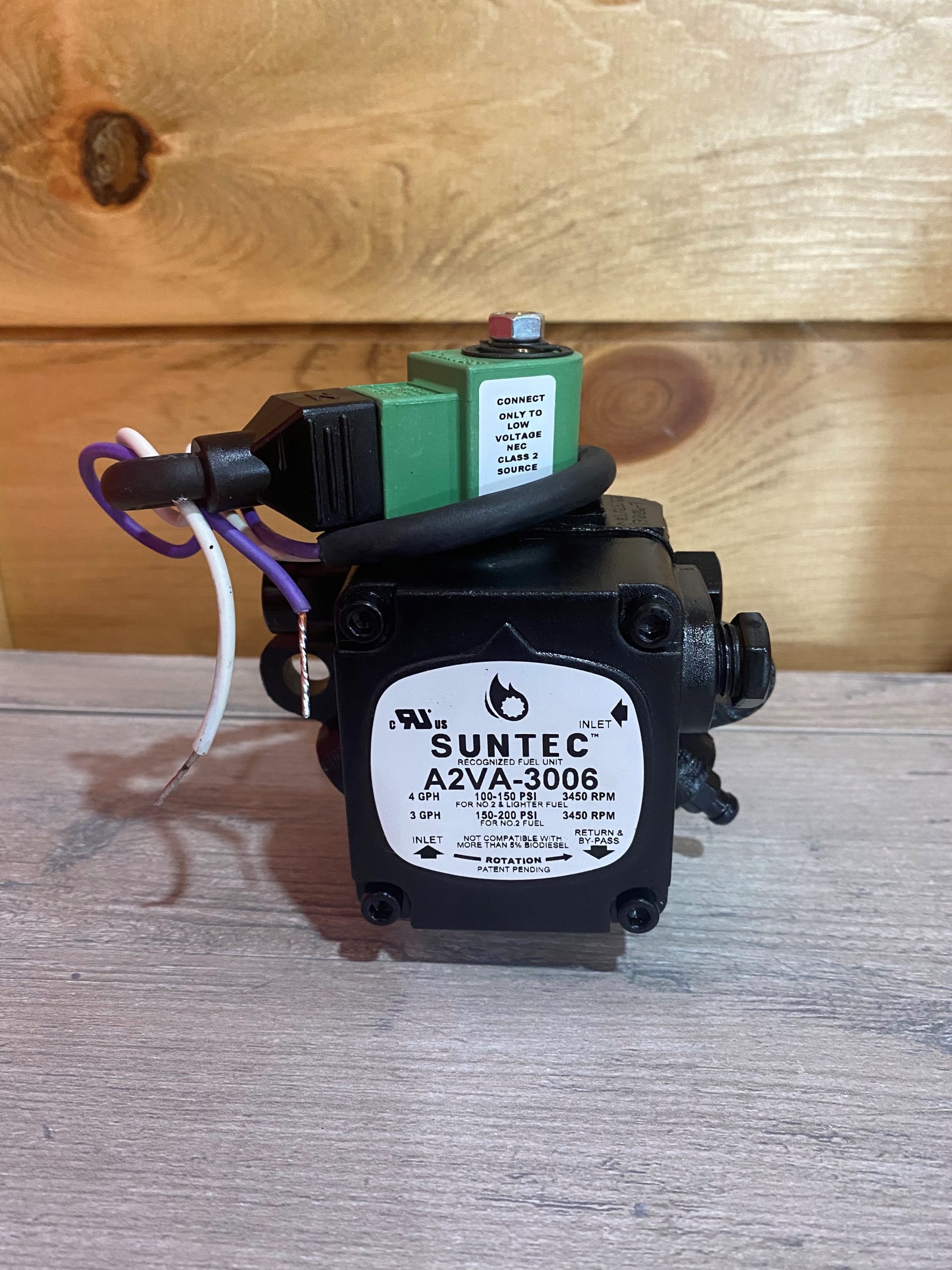 Suntec Fuel Pump model #A2VA-7116 for Hot Water Pressure washers. 