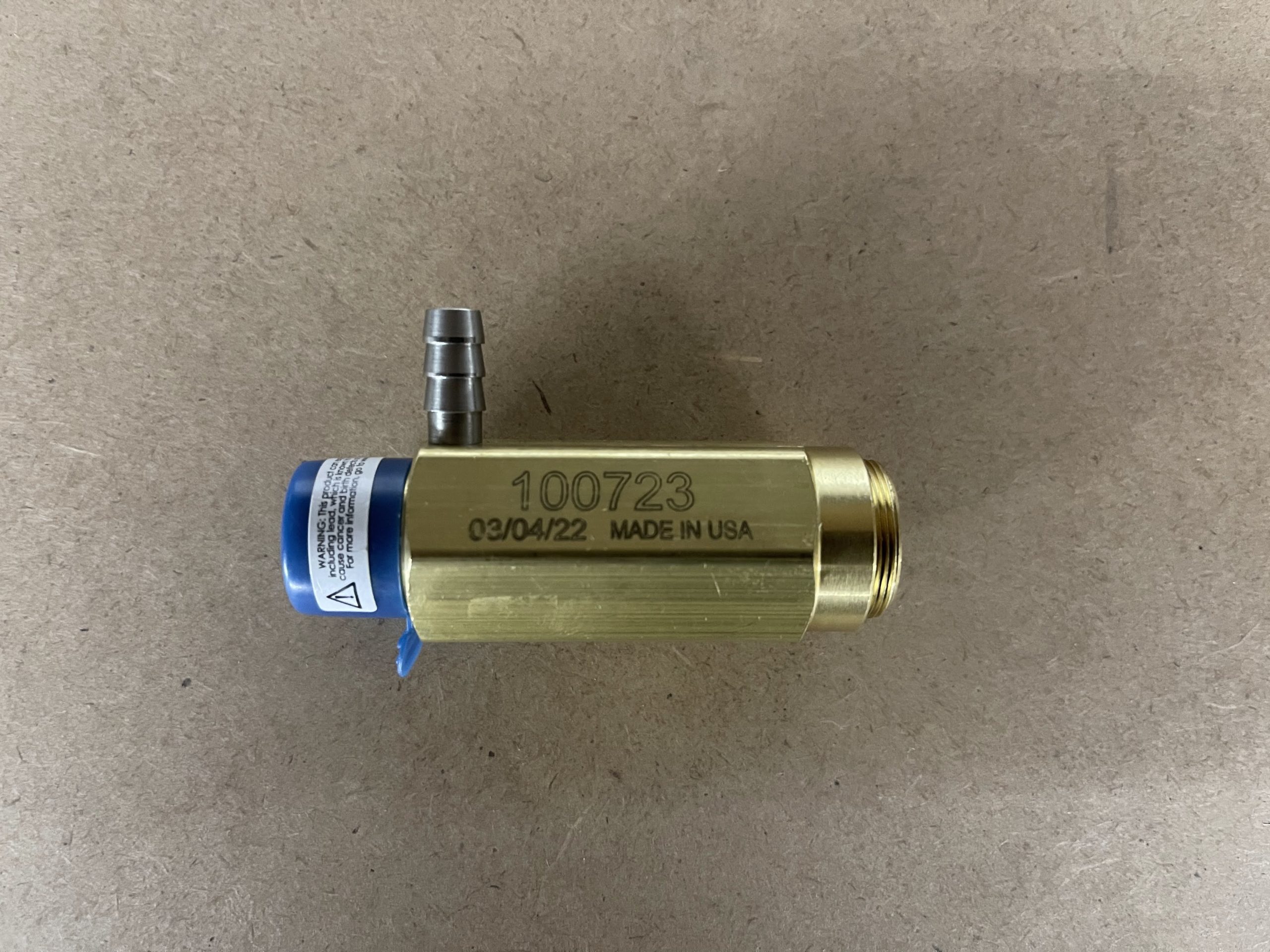 Cold Water Safety Relief Valve with 1/4" Barb Hot Power Washers